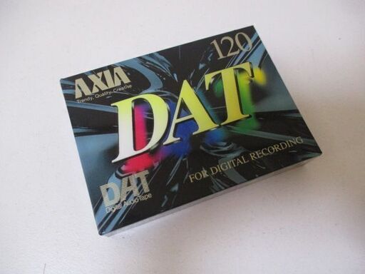 G∝167 DATテープ AXIA DATB120 アクシア 未開封品 120分 デジタルオーディオテープ 検：オーディオ機器 記録媒体 未使用品