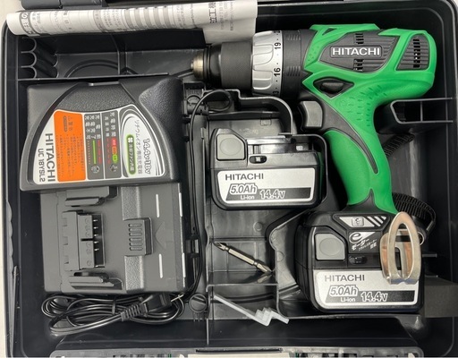 未使用品 HiKOKI 14.4Vコードレスドリルドライバー DS14DBL 【リサイクルマート下関店】