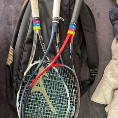 ソフトテニスラケット　引退品