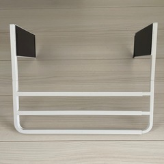 洗濯機に取りつけるタオル掛け