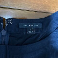TOMMY HILFIGER ネイビー ノースリーブワンピース 00の画像