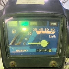 【売約済】実働 バリ溝 スズキ BA41A バーディー 4スト 原付 スクーターの画像