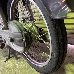 【売約済】実働 バリ溝 スズキ BA41A バーディー 4スト 原付 スクーターの画像