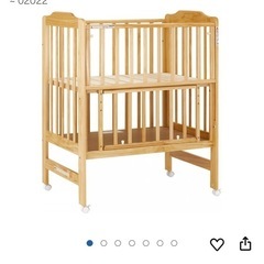 ベビーベッドの画像