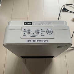 セラミックファンヒーターの画像