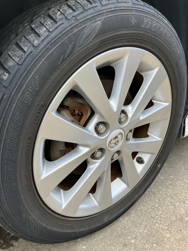 16インチ アルミタイヤ