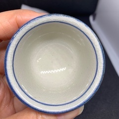 清水焼　ぐい呑み　雅楽窯　未使用の画像