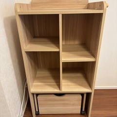 【受け渡し先決定済】
子供用収納棚（ランドセルラック）