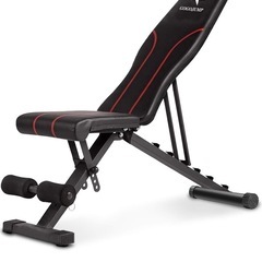 トレーニングベンチ　可変式ダンベル2点セット（バラ売り可）　腹筋ローラー付きの画像