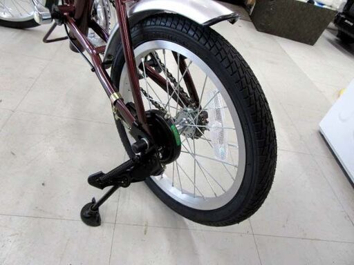 折り畳み自転車 16インチ クラシックミムゴ 赤系 切替無し Classic Mimugo 苫小牧西店