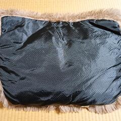 ■乗れてもぐれる ふわふわドームベッド■犬猫用ベッド 秋冬用 ペティオ Petio 乗れてもぐれる ふわふわドームベッド ワイド シナモン AWX 超小型犬〜小型犬・猫■の画像