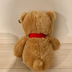 テディベア　ぬいぐるみ　くまちゃん　リボンの画像