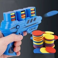 速射ソフト弾丸ディスク射撃おもちゃ銃、軽量で使いやすい　卸ます　転売OK　倒産品　まとめ売り　ネット商材　アマゾン引き上げ商品　メルカリ　副業の画像