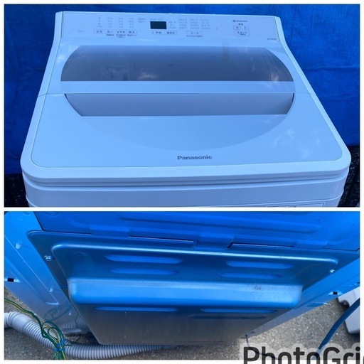 お薦め品‼️簡易分解洗浄済み‼️インバータ搭載 静音‼️パナソニック洗濯機8kg 2020年