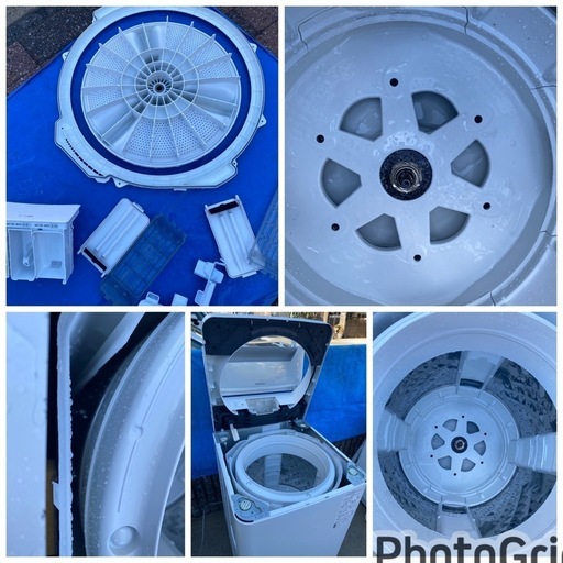 お薦め品‼️簡易分解洗浄済み‼️インバータ搭載 静音‼️パナソニック洗濯機8kg 2020年