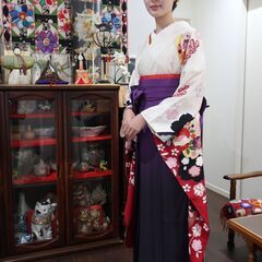 卒業・入学式の着付けは安心してお任せ下さいませ。の画像