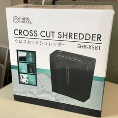 【RKG】特価！OHM/シュレッター/SHR-X581/中古品の画像