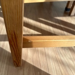 IKEA ヨックモック　ダイニングセットの画像