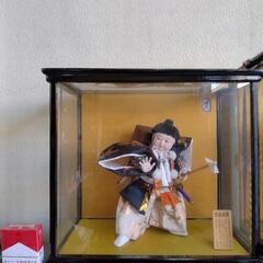 5月人形　ケース入　2体の画像