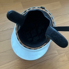 コルク半 半キャップ ヘルメット 黒の画像