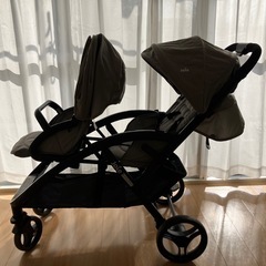 【ほぼ新品】joie 二人乗りベビーカー