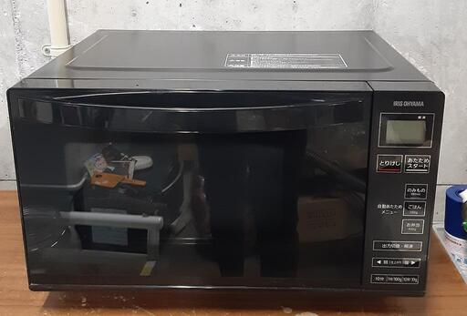 IRS アイリスオーヤマ 電子レンジ 2021年製 IMB-FV1801 0128-014