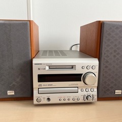 【受渡者決定】ONKYO   CDMDコンポ
