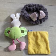 ベビートイ　うさぎガラガラ歯固め　ミッフィー　ターバンの画像