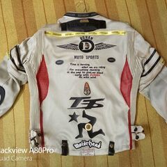 DUHANのライダープロテクターメッシュジャケットです。の画像