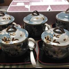 美濃焼　茶碗蒸し　コーヒーカップ　5客セット