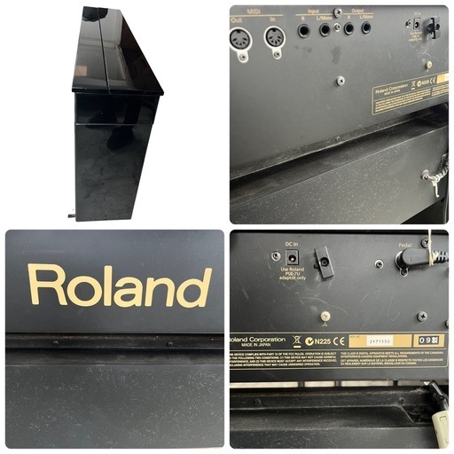 Roland 電子ピアノ DP-990 ローランド 2009年製YAMAHA ピアノ補助台 HP