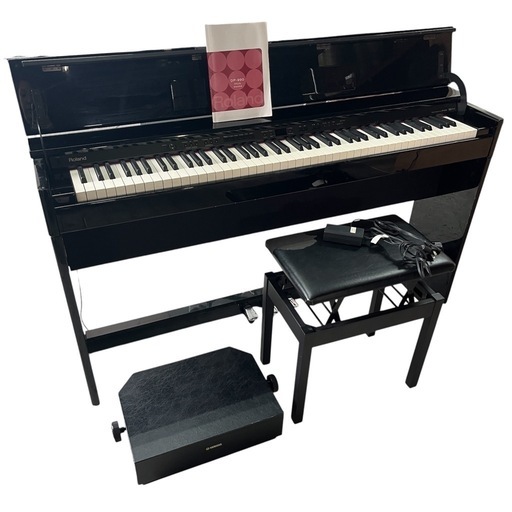 Roland 電子ピアノ DP-990 ローランド 2009年製YAMAHA ピアノ補助台 HP-100 ヤマハ イス 補助台 説明書付き