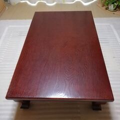 昭和レトロ家具の座卓