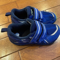 アシックス　スクスクキッズ　定価7500円　足育　2本ベルト　GD.RUNNER　スニーカー 18.5cm　の画像