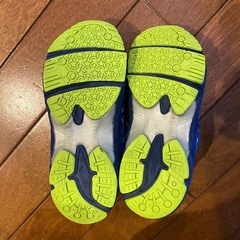 アシックス　スクスクキッズ　定価7500円　足育　2本ベルト　GD.RUNNER　スニーカー 18.5cm　の画像