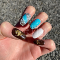 🍫今しかできないバレンタインネイル🍫の画像