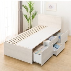 ニトリ　子供用ベッド&机セットの画像
