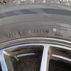 バリ山　スタッドレスタイヤ　225/65R17　ダンロップ　アルミホイール　ハリアー　CX-5　CX-8の画像