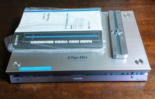 SONY  ハードディスクビデオレコーダー　SVR-715　Clip-on