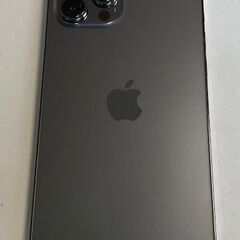 【RKGSF-67 オ】特価！iPhone12 Pro Max 128GB グラファイト NGCU3J/A /au〇/SIMロックあり/画面割れ/中古品の画像