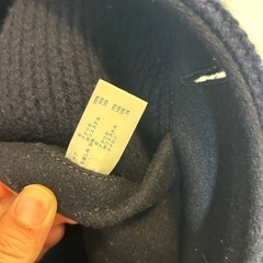 ハリウッドランチマーケット圧縮ニットジャケット　blueblueセーターの画像