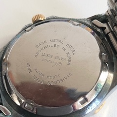 M【中古品】【現状品】AMOUR アムール サン&ムーン デイデイト クォーツ 腕時計 メンズの画像
