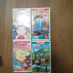 とおるといくえのアニメ日本の昔ばなし全10巻の画像