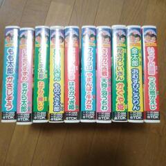 とおるといくえのアニメ日本の昔ばなし全10巻の画像