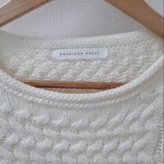 AMERICANHOLIC　ニット　Lの画像