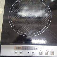 アイリスオーヤマ　2口IH調理器　IHコンロ PPIT-2IH-BK　中古　リサイクルショップ宮崎屋住吉店25.7.27の画像