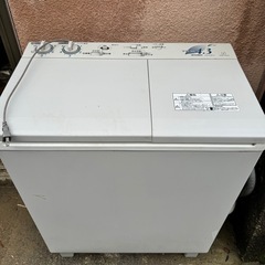 三菱　二層式洗濯機