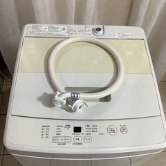 MUJI  無印良品　洗濯機　MJ-W50A   2021年製 5㎏　の画像