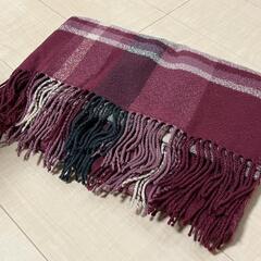 【受け渡し予定者決定🙇🏻‍♀️】マフラー ストール チェック 赤系