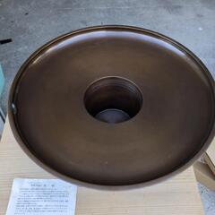 【引取先決まりました！】 銅製 花器 薄端 水盤 華道具 花入れ 生け花 置物の画像